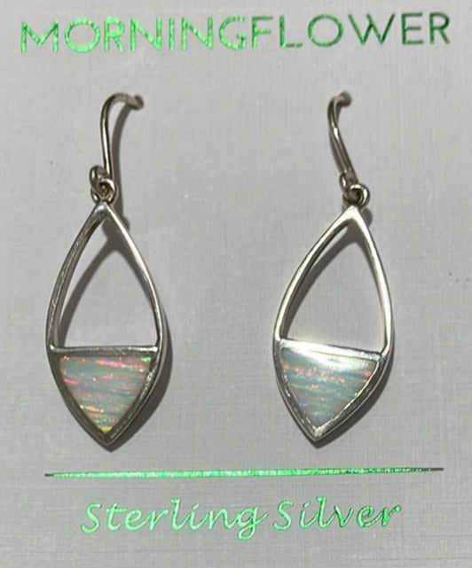 925 Opal Earrings