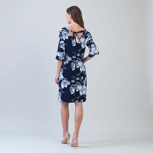 Peony Print Dress