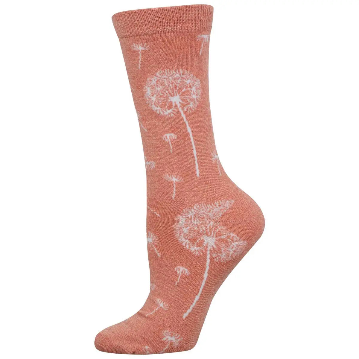 Graphic Bamboo Crew Socks