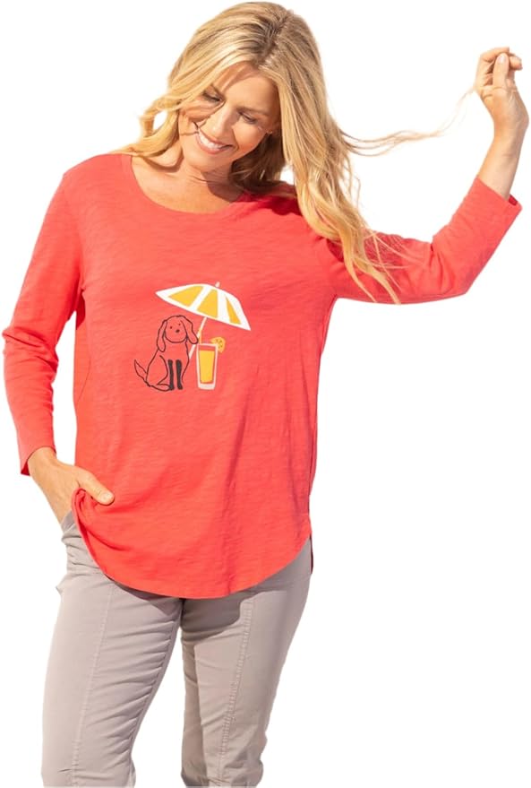 Whimsical Printed Friend Tee - A Collection