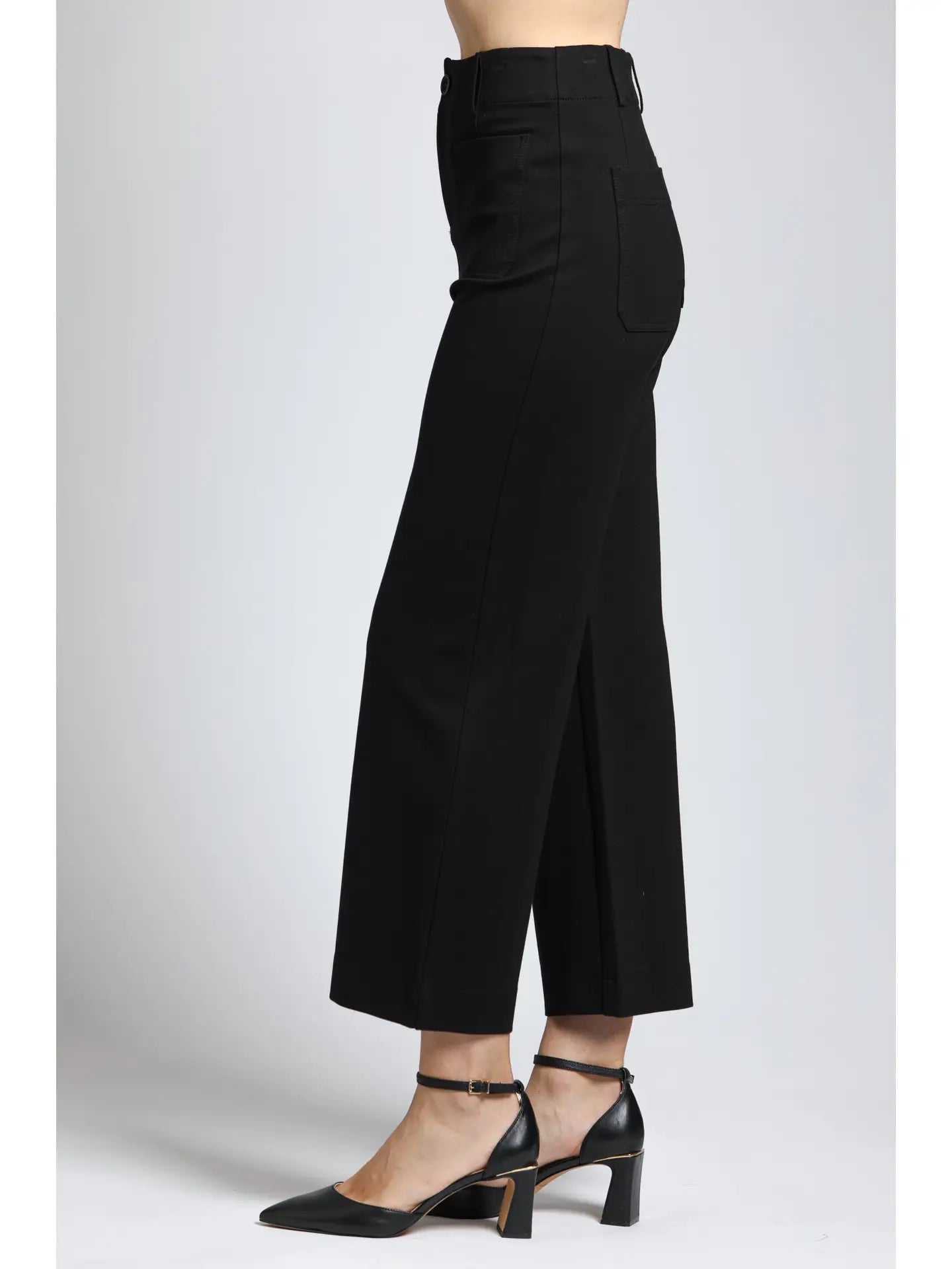 Ponte Cropped WL Pant