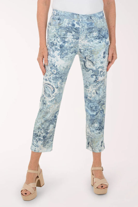 Olivia Floral Jean