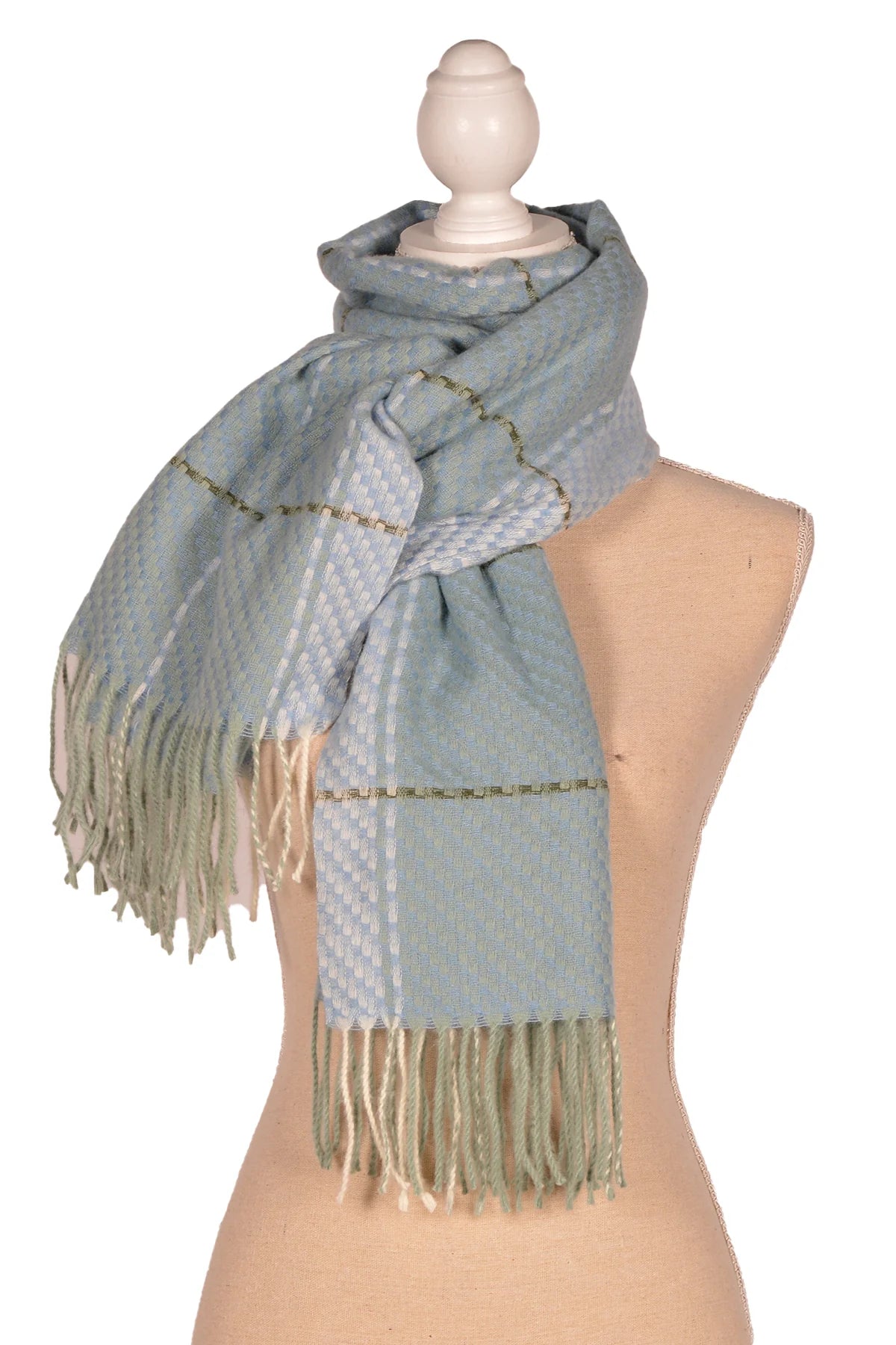 Check Print Scarf