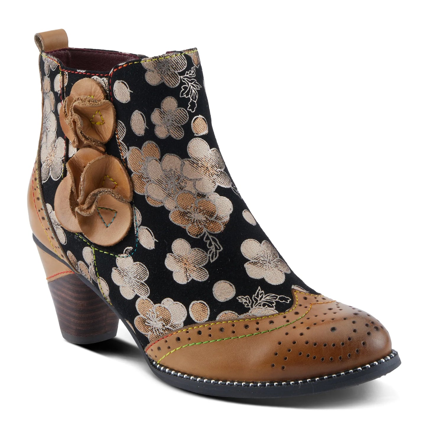 Glynn Floral Bootie