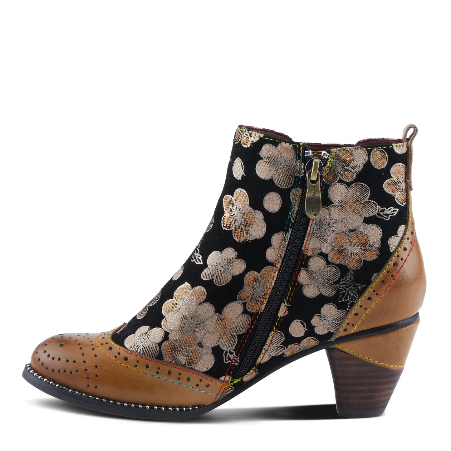 Glynn Floral Bootie