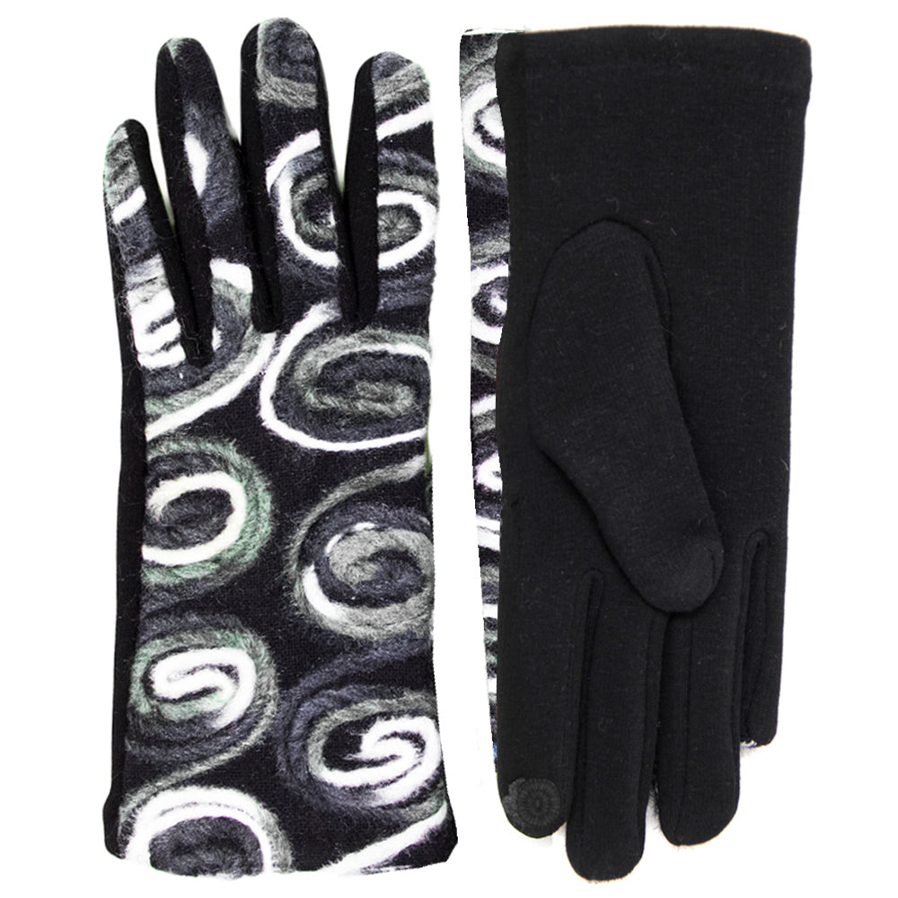 Spiral Yarn Gloves