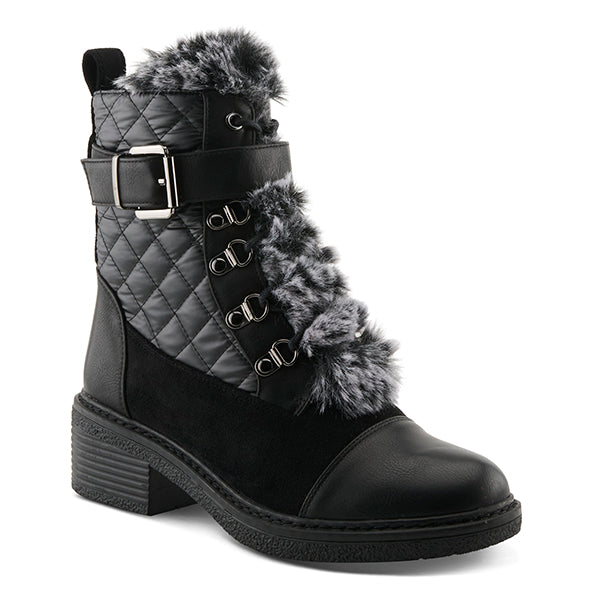 Hilvia - Quilt Accent Boot