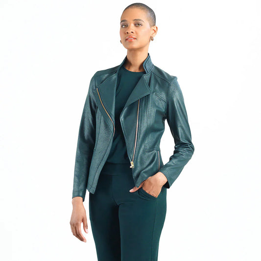 Clara Sunwoo Liquid Leather Jacket
