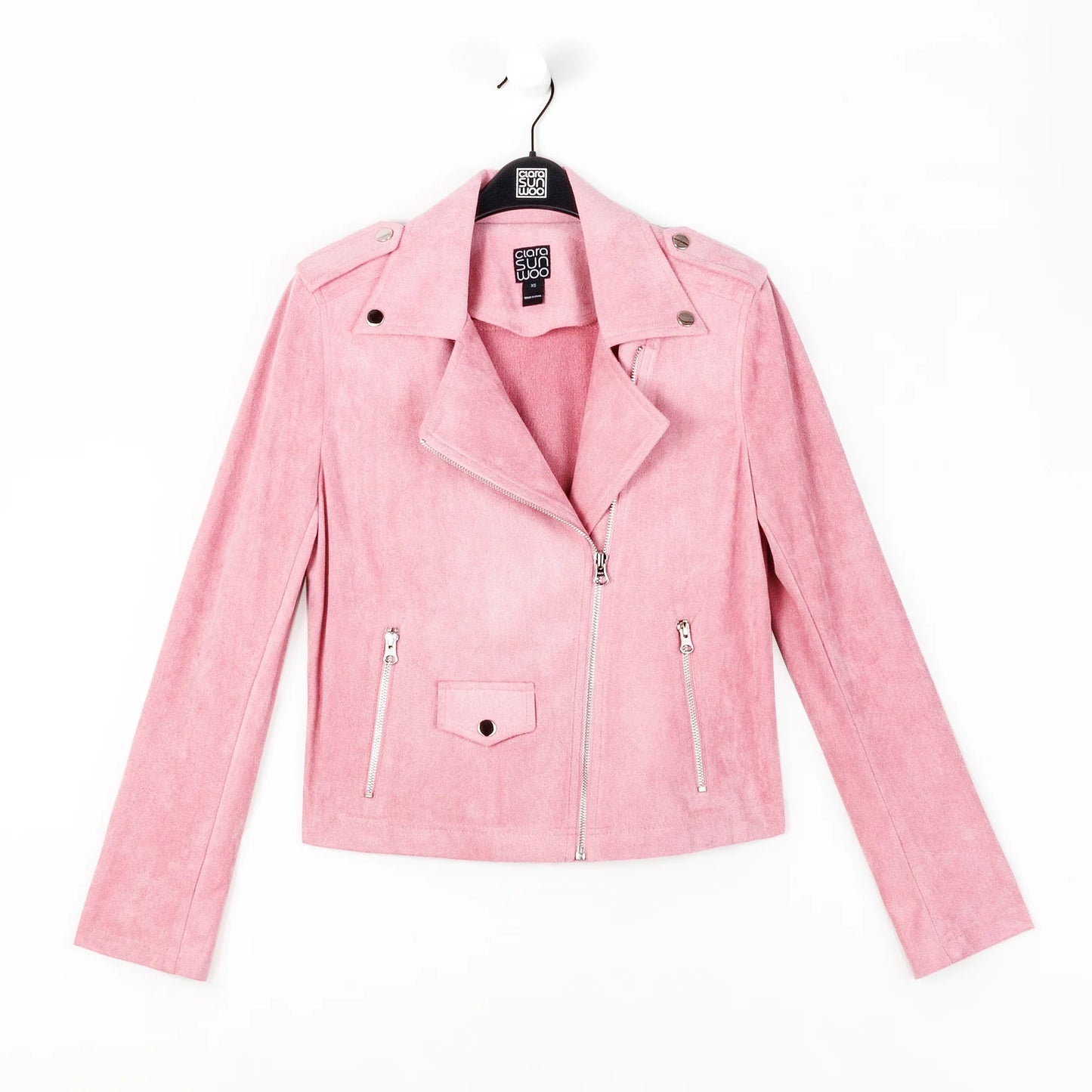 "Suede" Zip Jacket