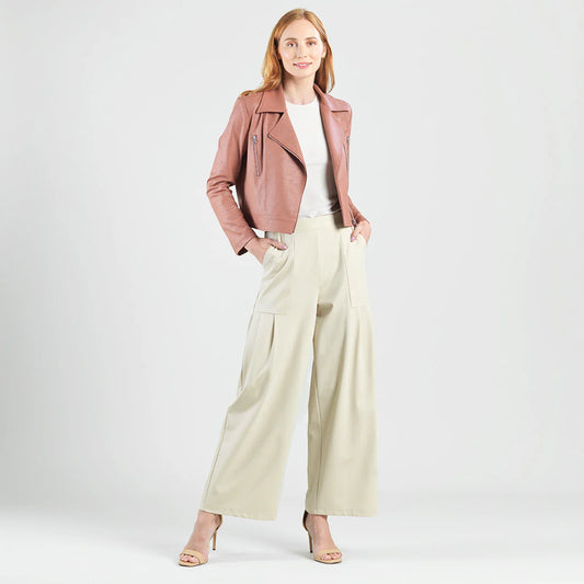 Pleated Palazzo Pant