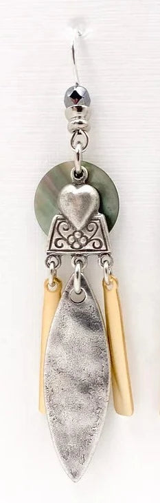 Moon Over Nepal Earrings