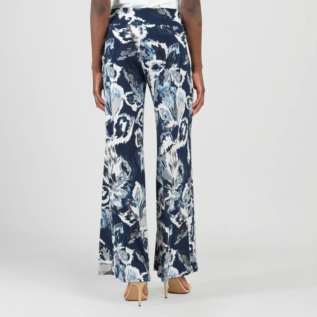 Moonlit Floral Palazzo Pant