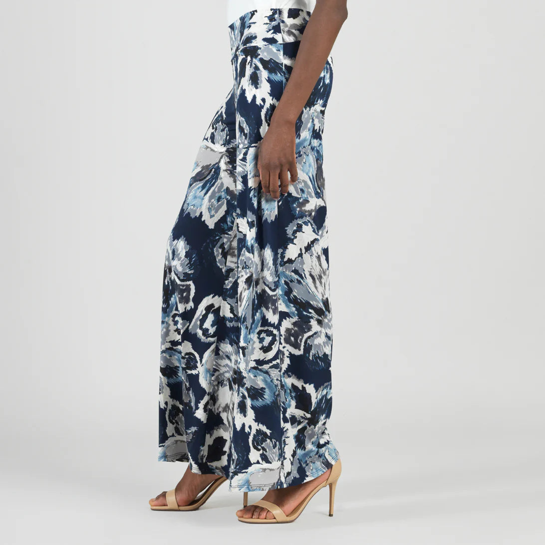 Moonlit Floral Palazzo Pant