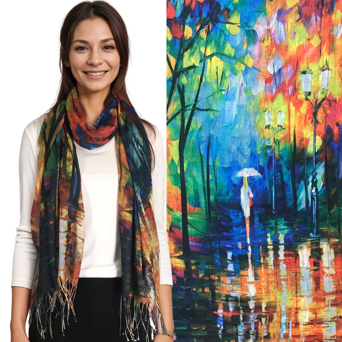 Cotton Art Design Scarf