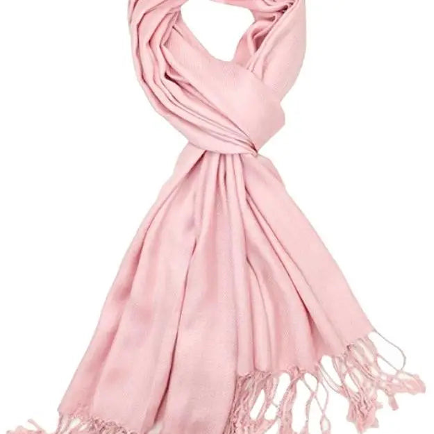 Light Pink Pashmina Shawl