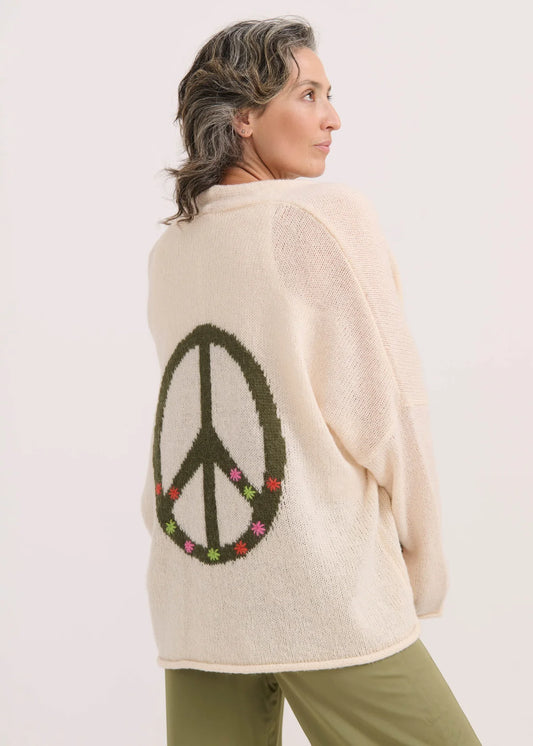 Lofty PEACE Cardigan
