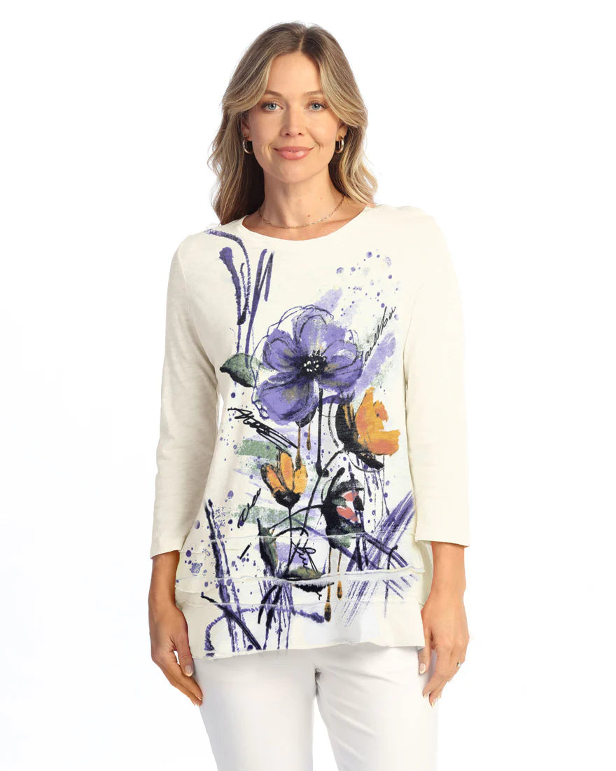 Windflower Contrast Tunic