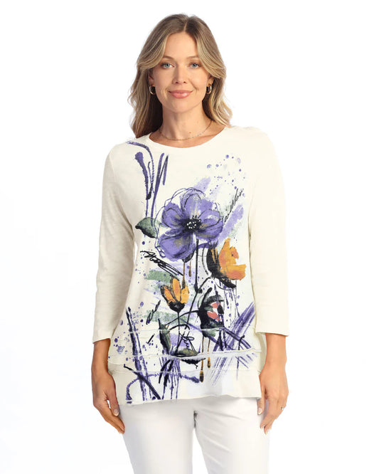 Windflower Contrast Tunic