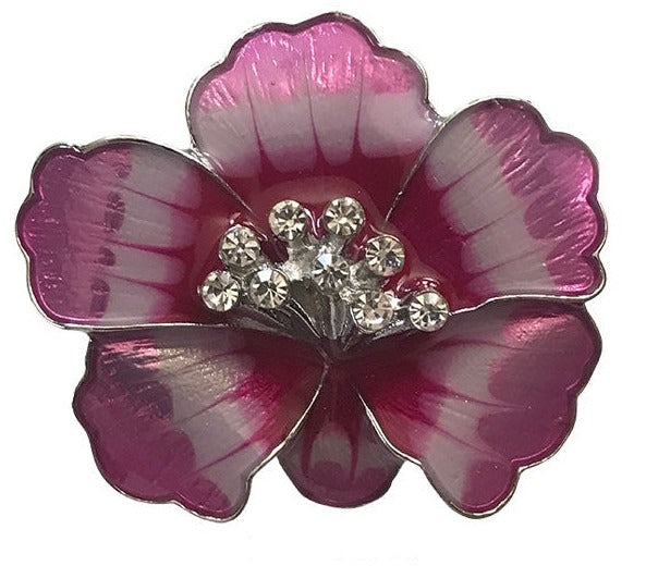 Magnetic Floral Brooch