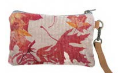 Corduroy Fall Wristlet