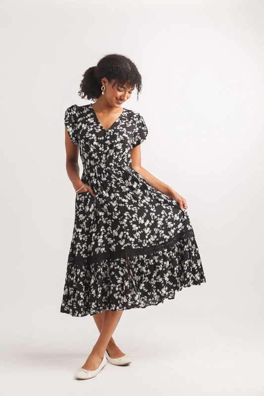 Floral Midi Dress