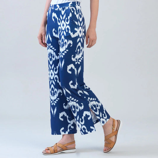 Tile Motif Ankle Pant