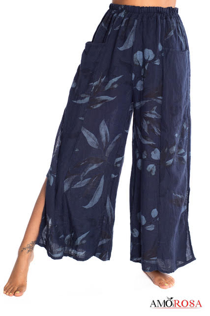 Side Panel Printed Pant