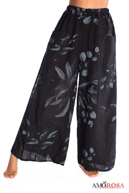 Side Panel Printed Pant