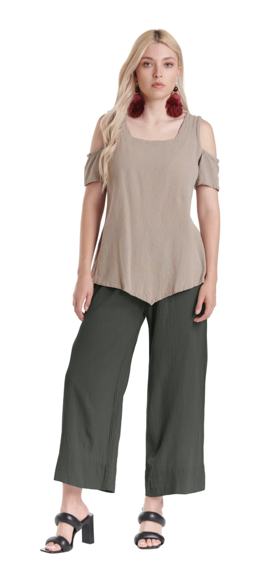 Cotton Gauze Paula Pant