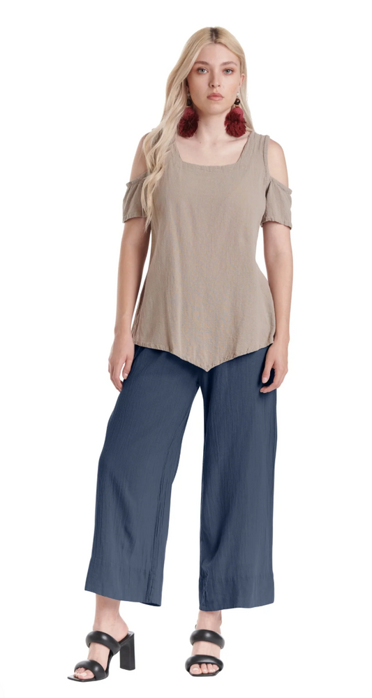 Cotton Gauze Paula Pant