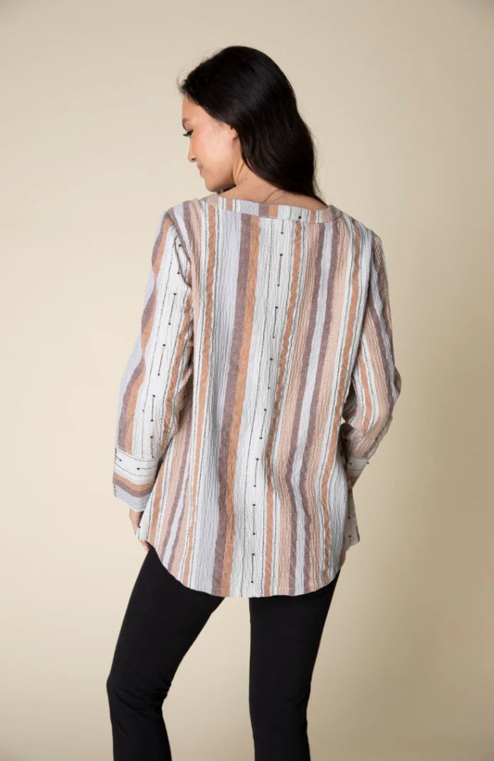 Peruvian Stripe Blouse