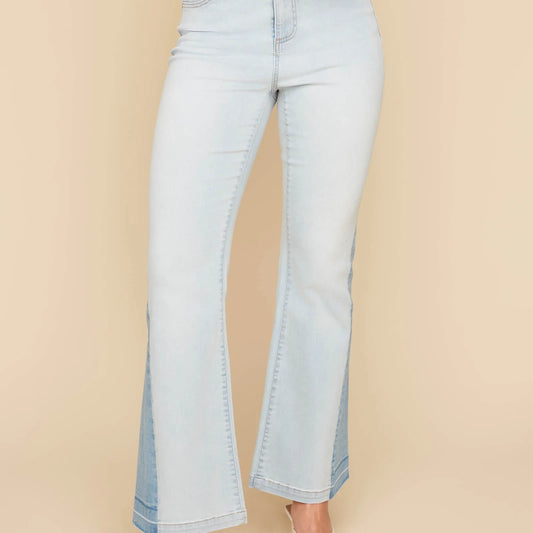 Renuar Two-Tone Hem Jean