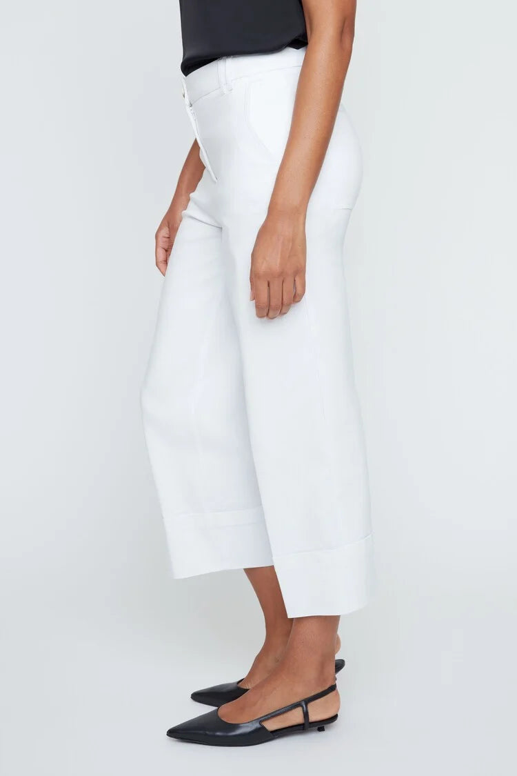 Cropped Straight Pants