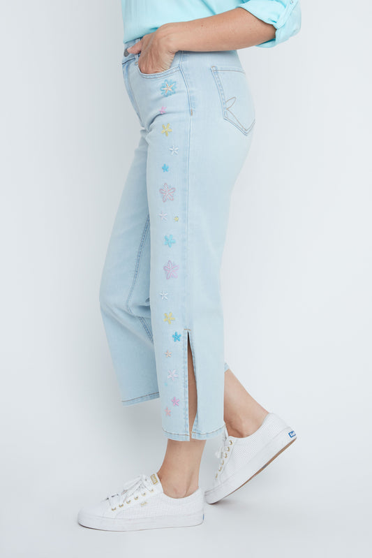 Bleached Wash Jean