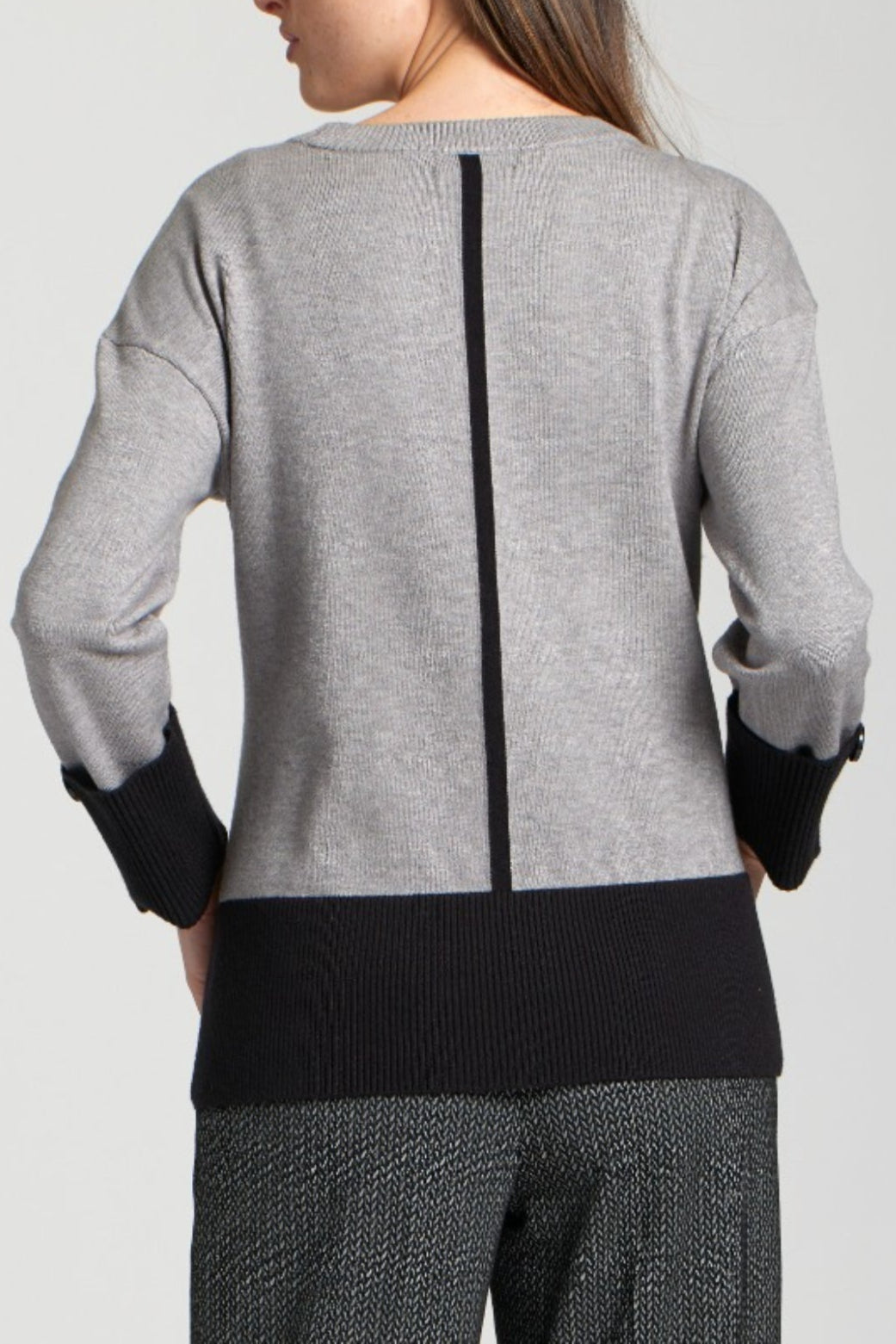 Color Block Pullover