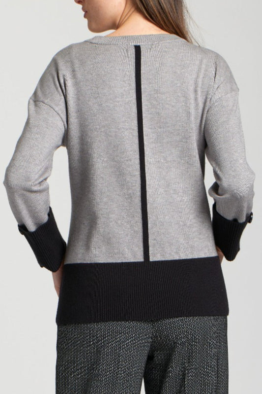 Color Block Pullover
