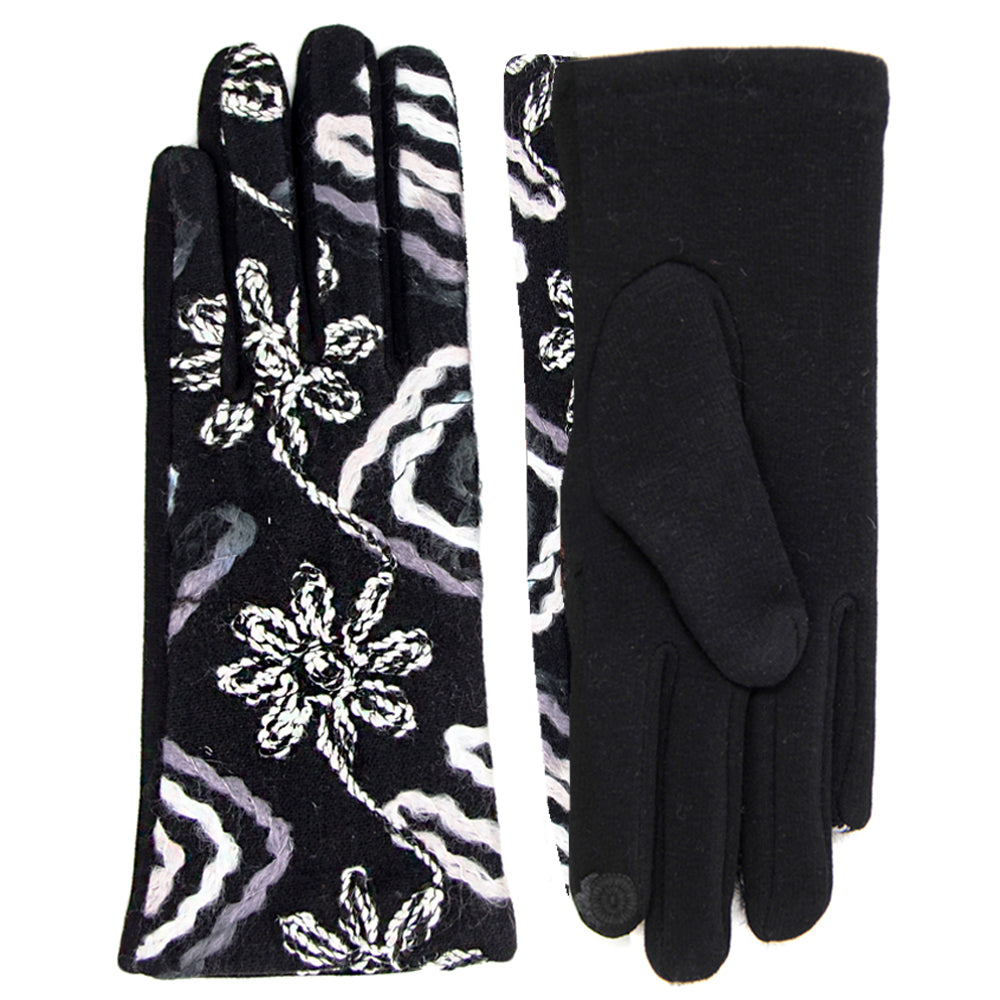 Spiral Yarn Gloves