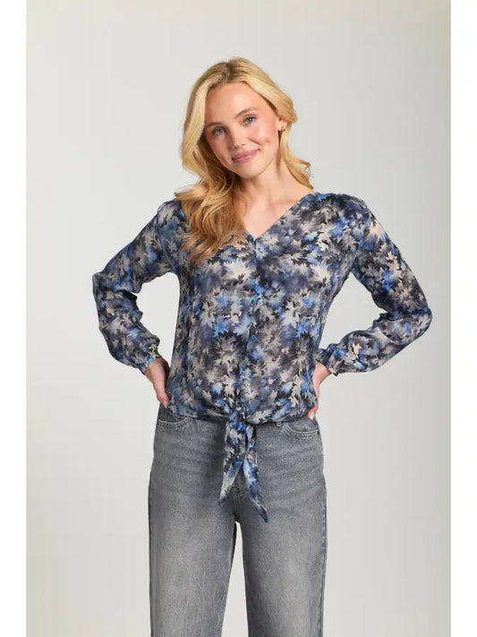 Tie Front Blouse