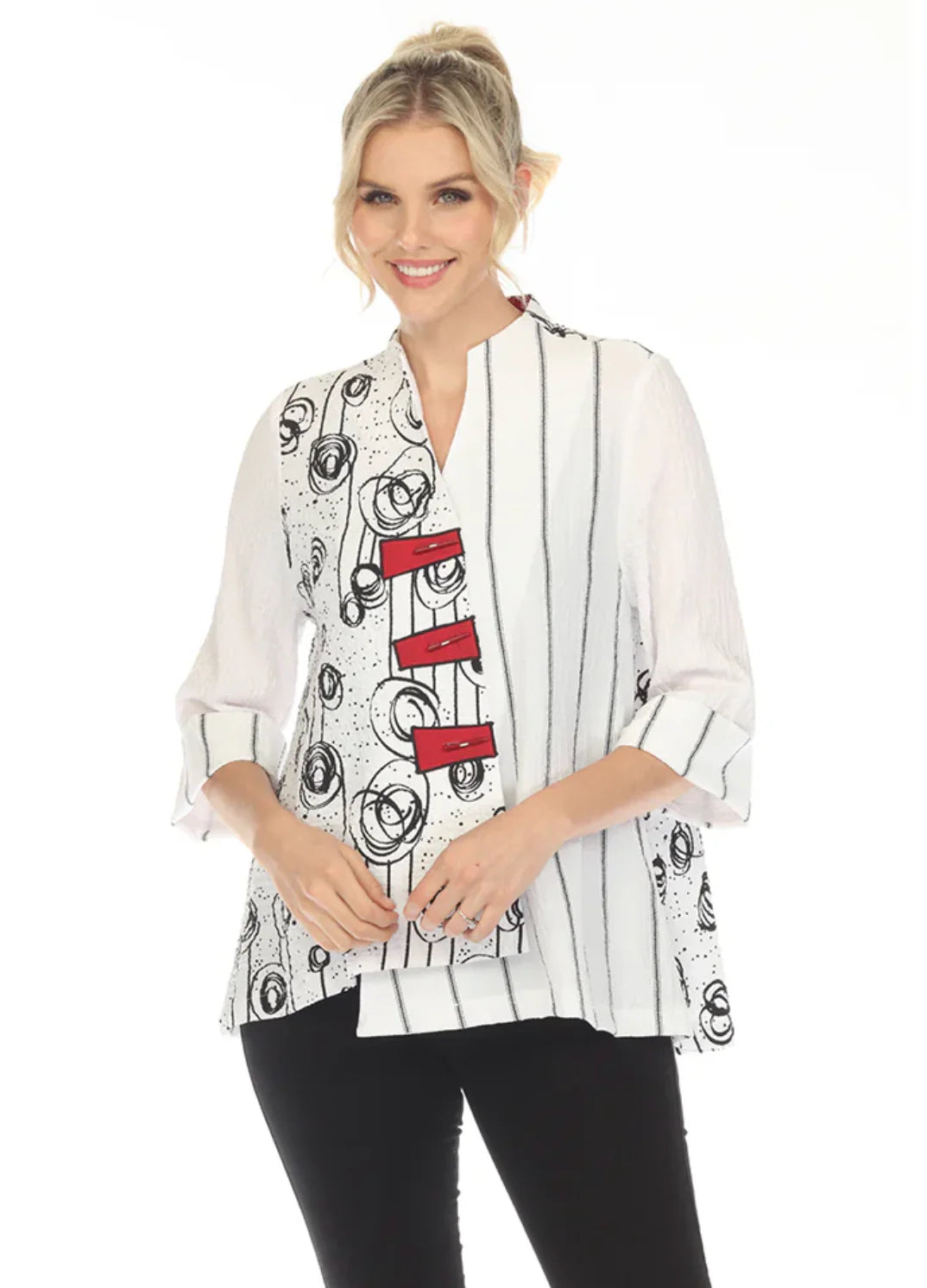 Moonlight Circles and Stripes Jacket