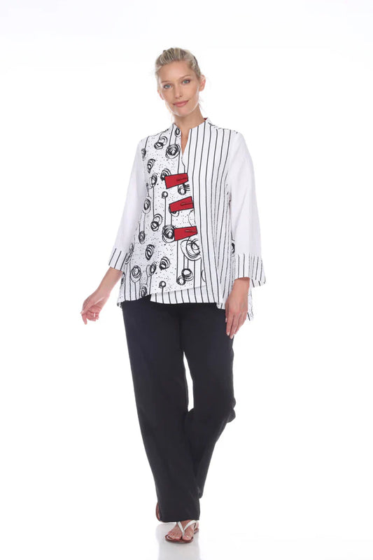 Moonlight Circles and Stripes Jacket