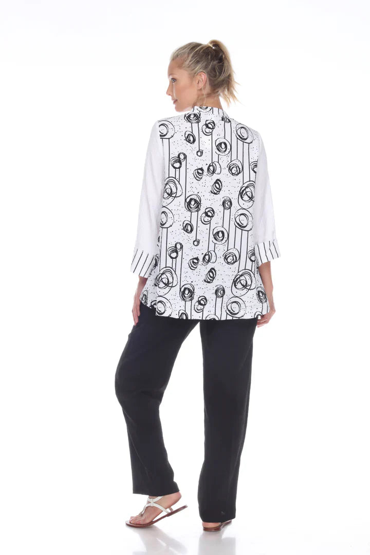 Moonlight Circles and Stripes Jacket