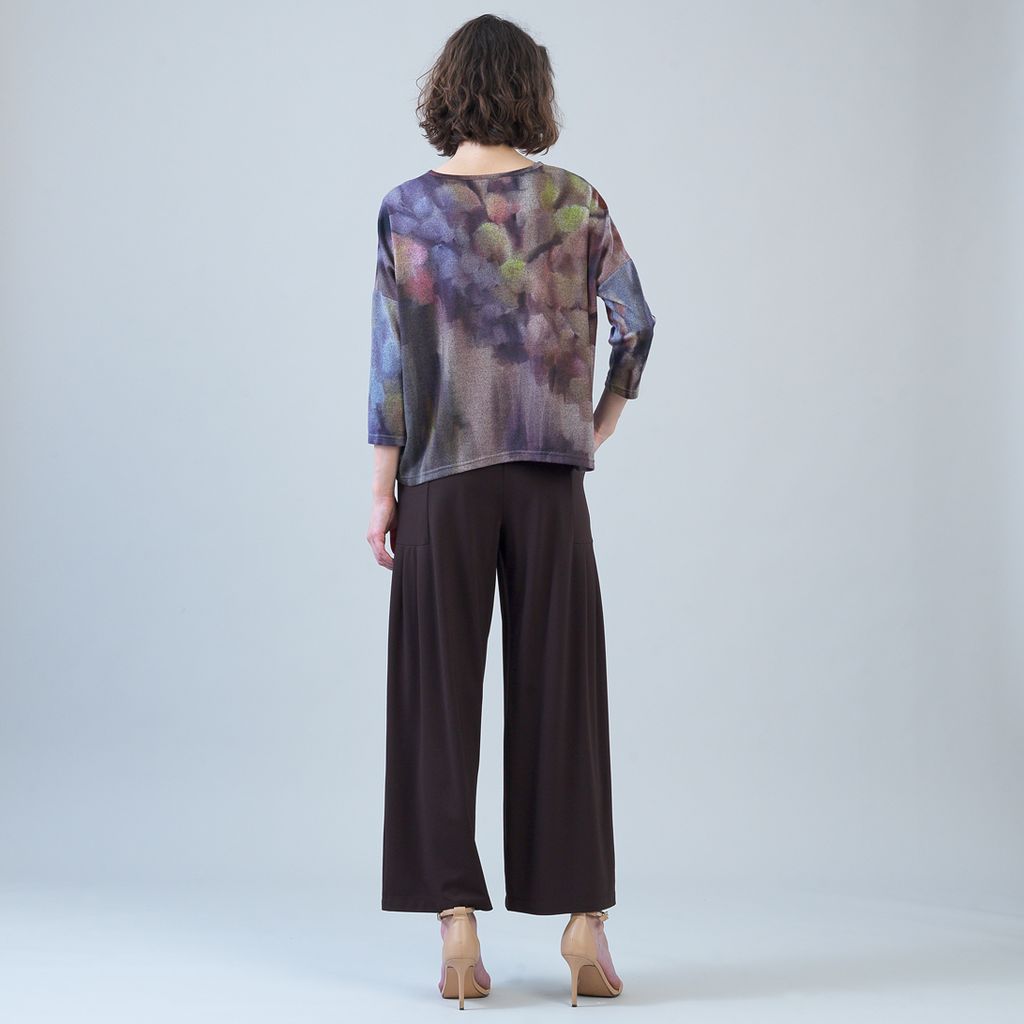 Watercolor Print Top