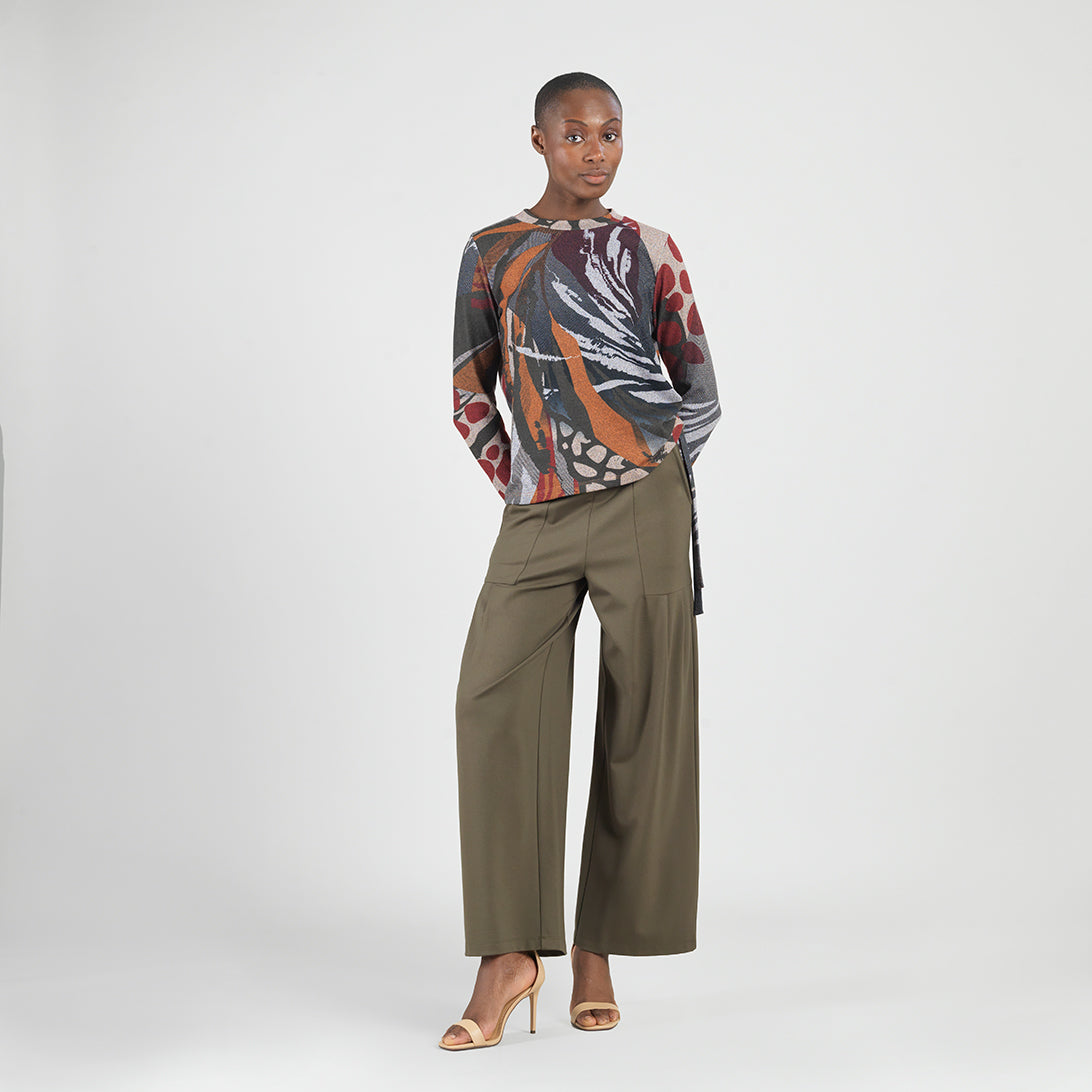 Otoño Pull-tie Sweater