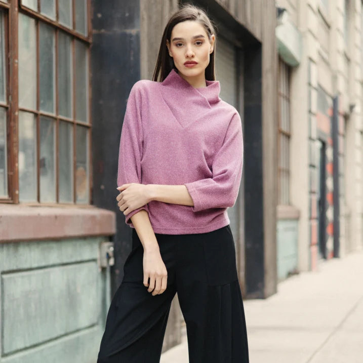 Petal Neck Sweater