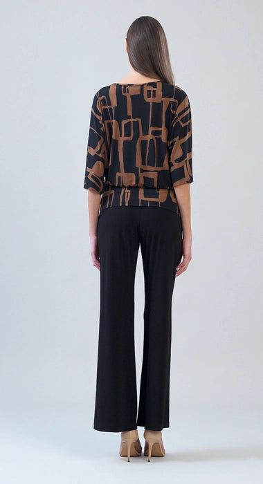 Geo Chain Print Blouse