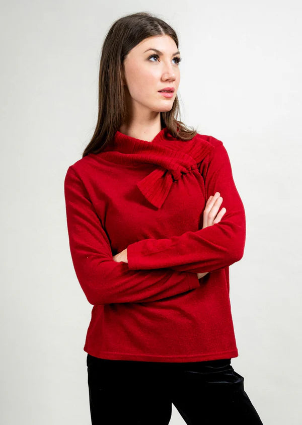 Bow Neck Sweater