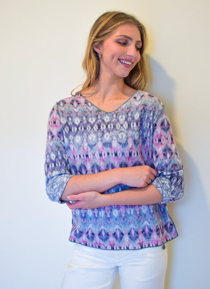 Reversible Scoop  Blouse