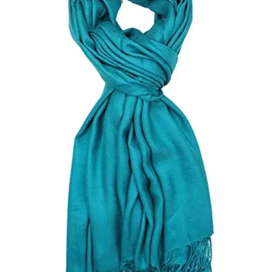 Teal Pashmina Shawl