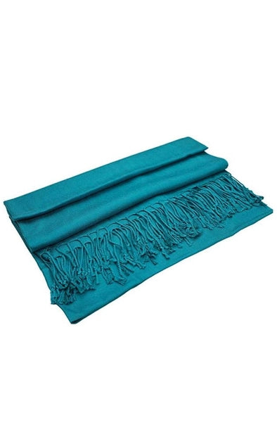 Teal Pashmina Shawl