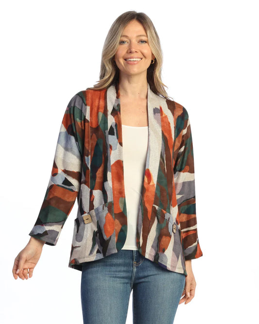 Golden Open Cardigan